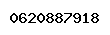 Num&eacute;ro de t&eacute;l&eacute;phone