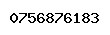 Num&eacute;ro de t&eacute;l&eacute;phone