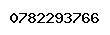 Num&eacute;ro de t&eacute;l&eacute;phone